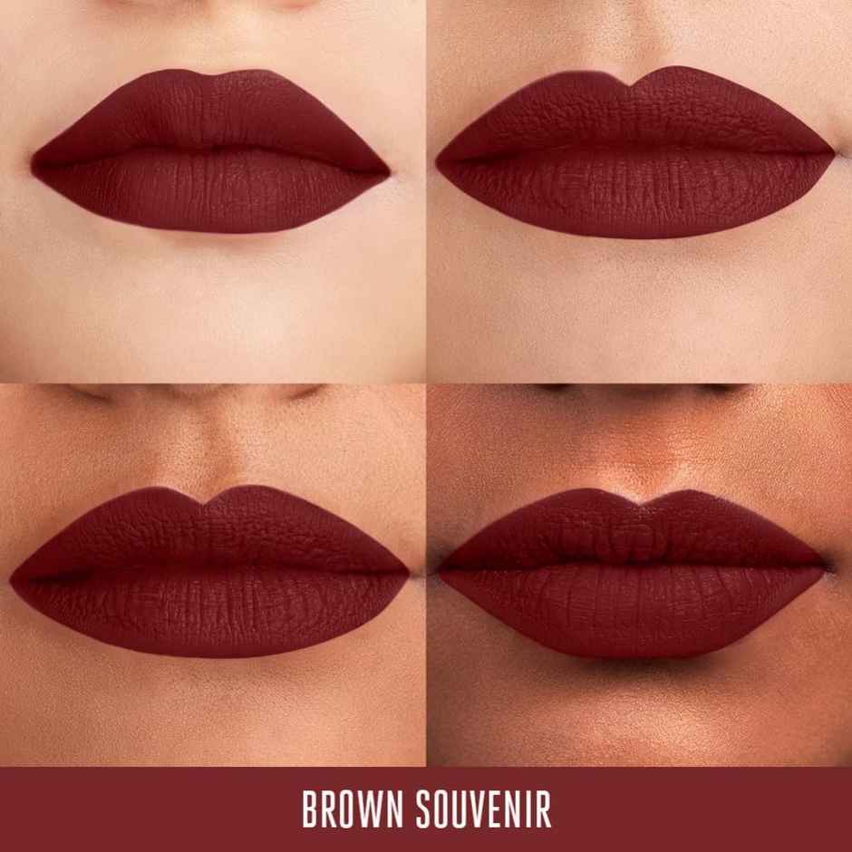 Lakme Beyond Matte Lip Liquid, Brown Souvenir