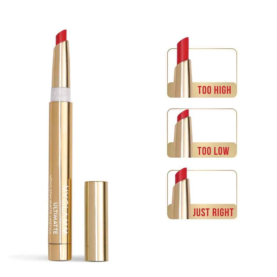 Myglamm Ultimatte Long Stay Matte Lipstick-Bombshell
