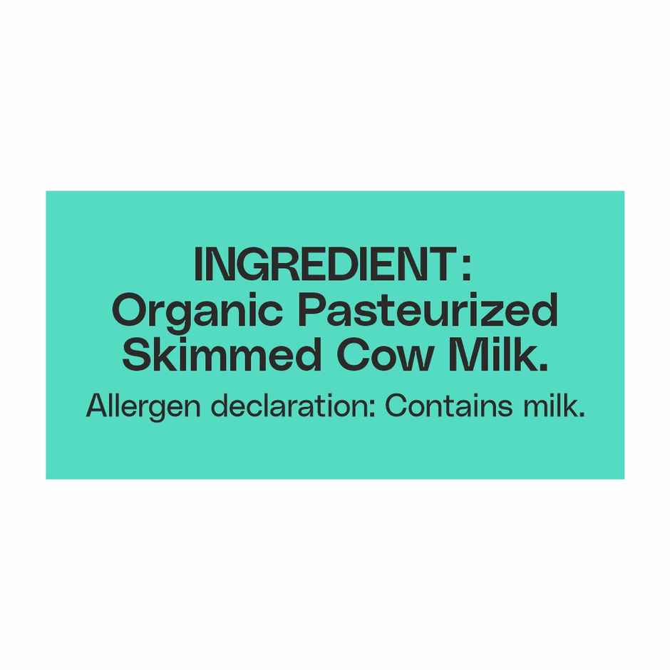 Akshayakalpa Organic High Protein Cow Fresh Milk | 25g Protein | Gable Top Pack