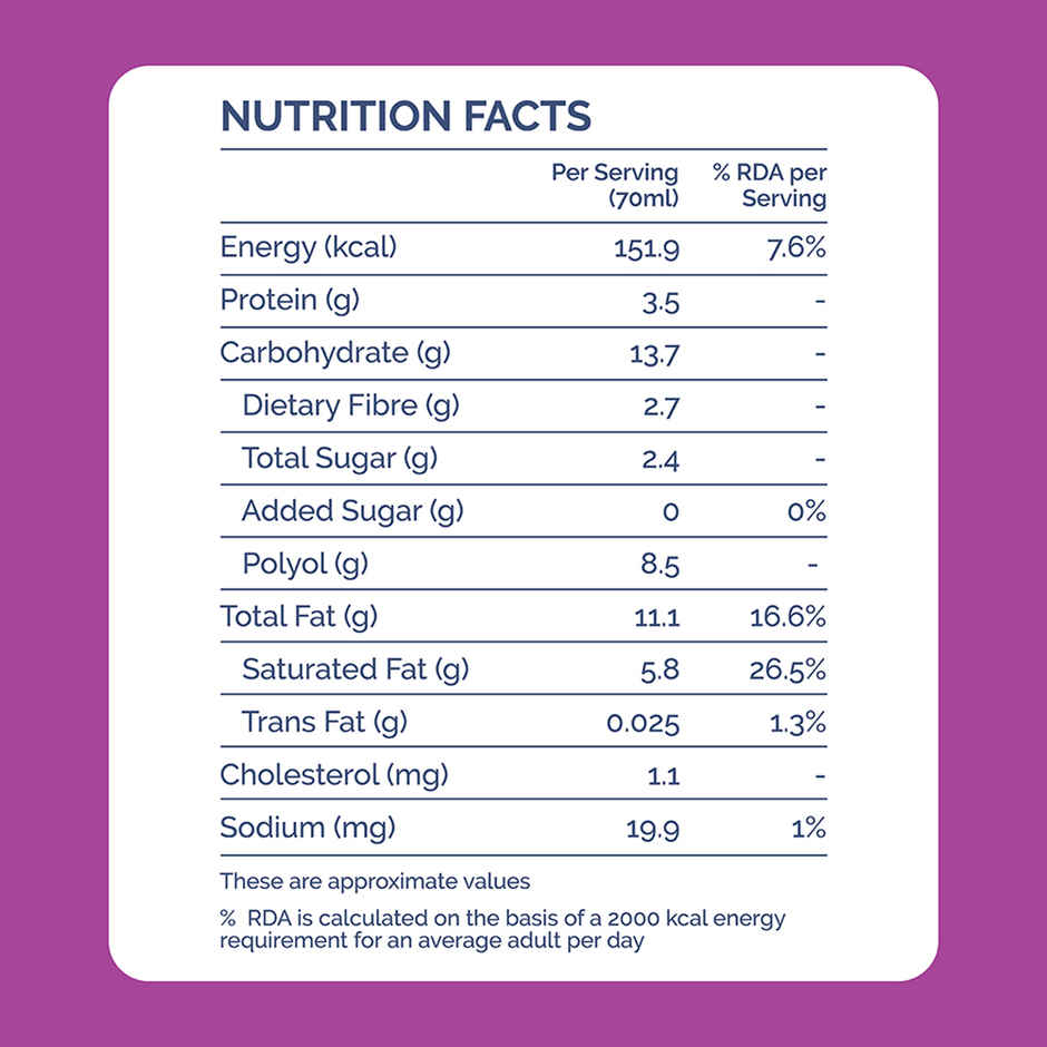 Get-A-Way Choco Hazelnut Crunch Ice Cream Stick | Zero Added Sugar