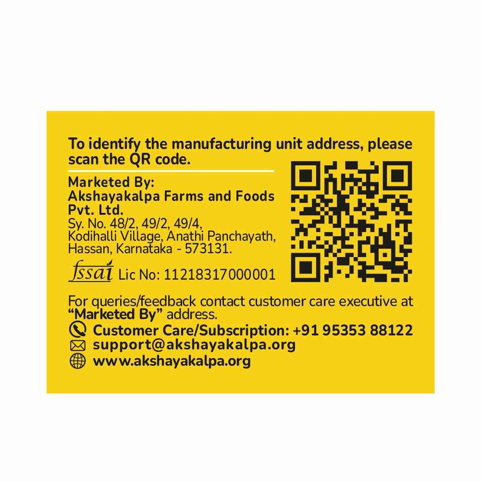 Akshayakalpa - Organic Farm Fresh Milk | Pouch