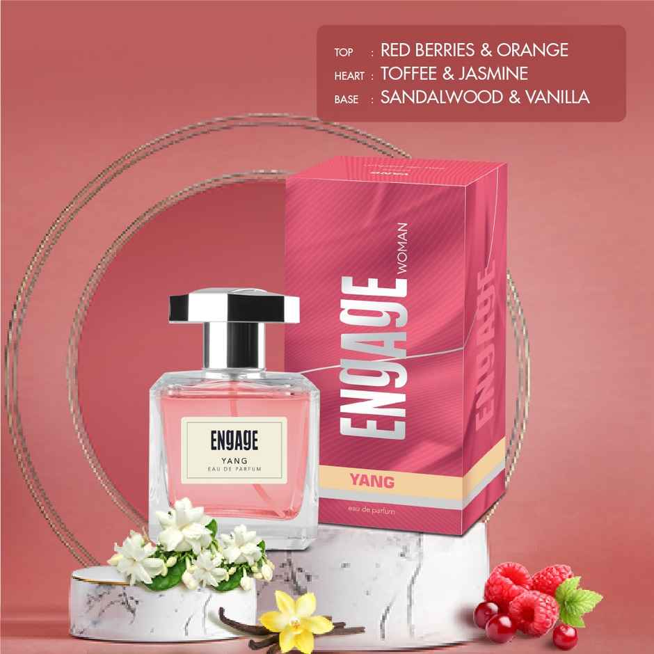 Engage Yang Eau De Parfum for Women | Floral Fruity | Long Lasting Perfume