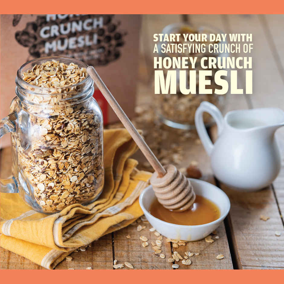 Nourish Organics Honey Crunch Muesli