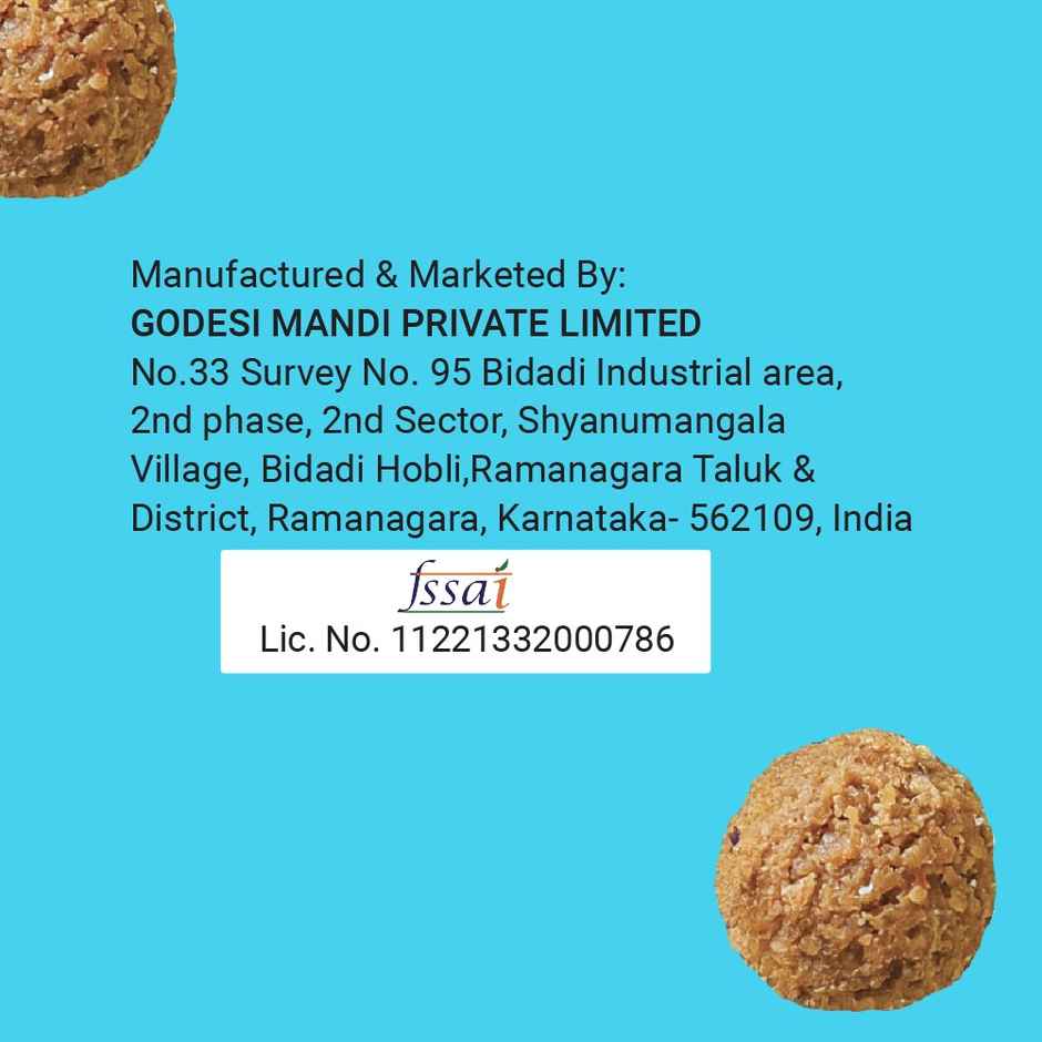 GO DESi Jaggery Coconut Laddu