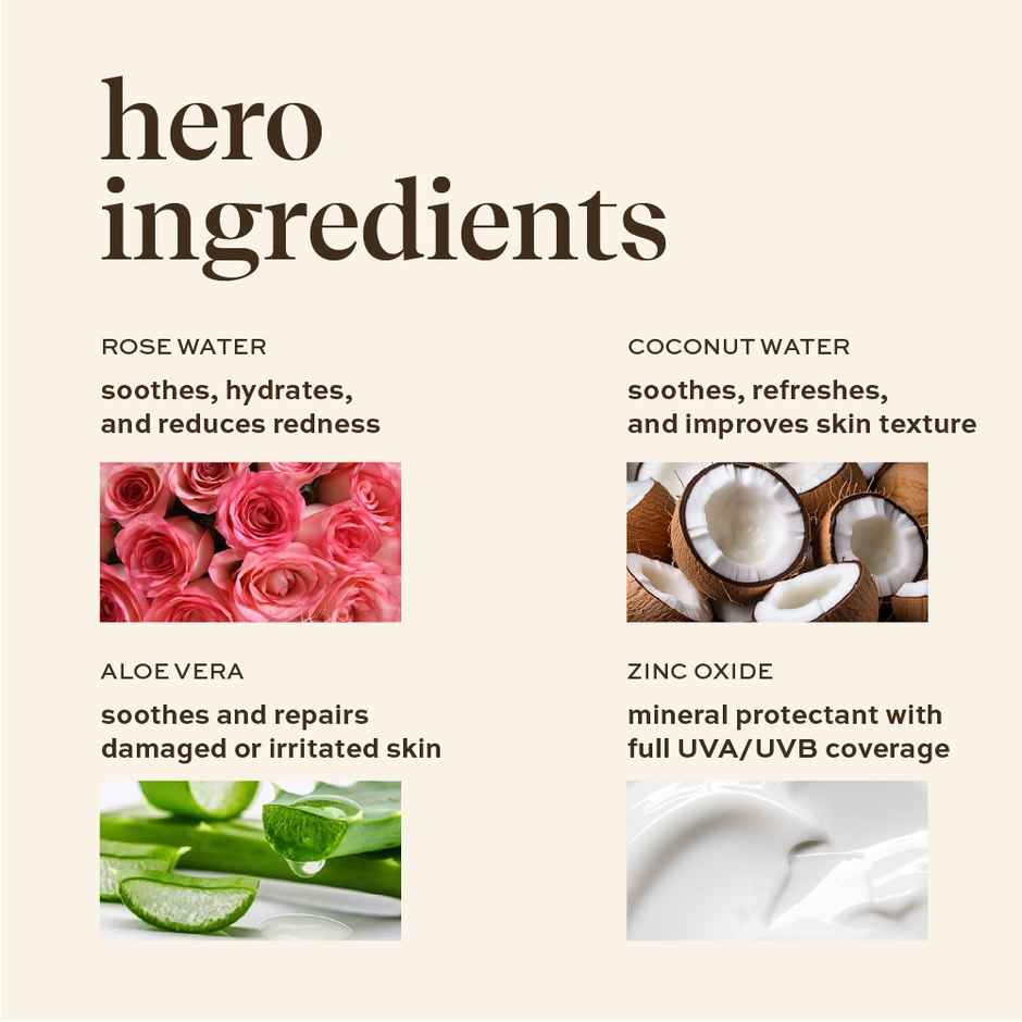 inde wild Rose Sun Mist SPF 50 Pa