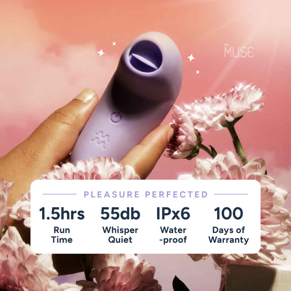 MyMuse Flick Tongue Massager | Gentle, Unique Feel