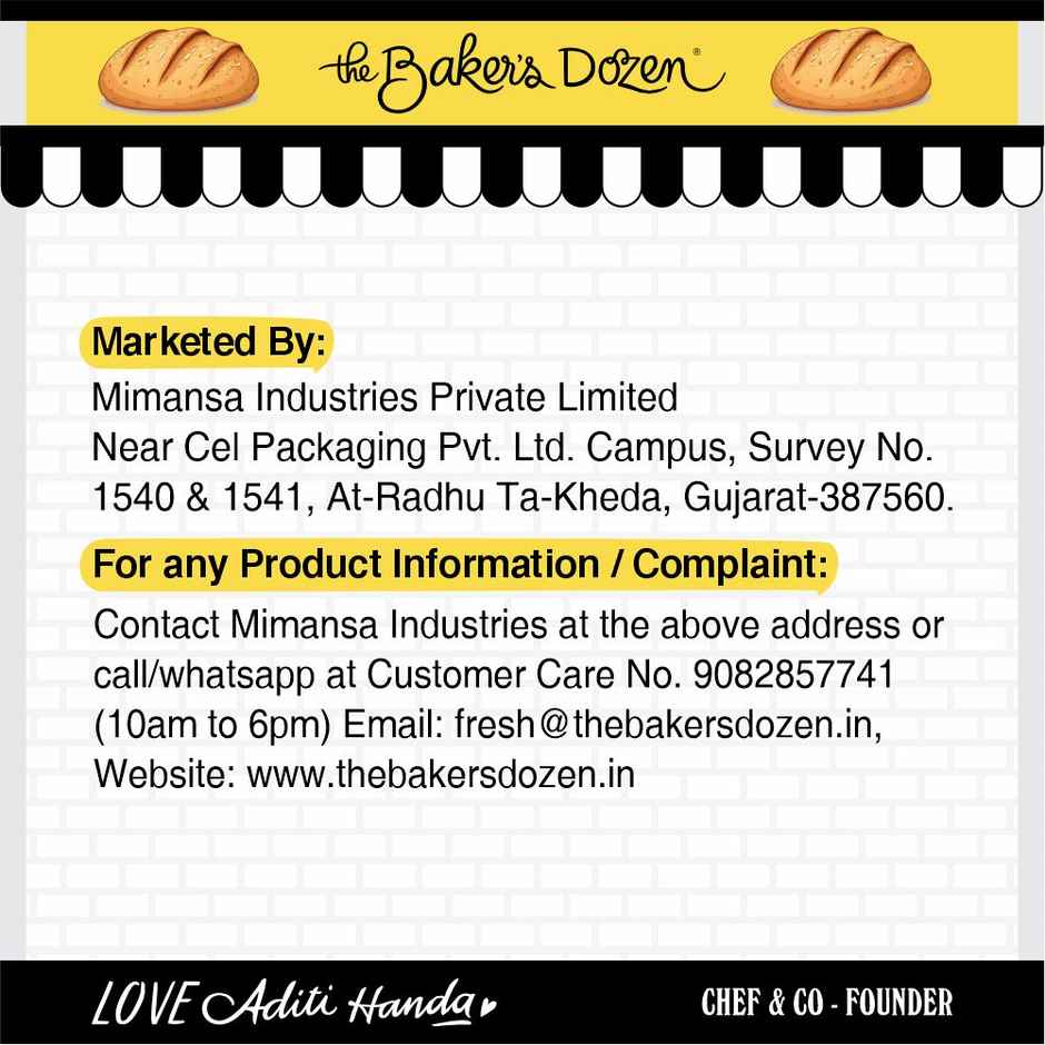 The Baker's Dozen Zero Palm Oil Malabar Parota | Wheat Paratha | Ready to Eat | Ready to Cook