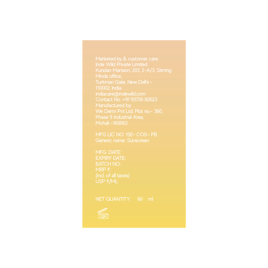 inde wild Rose Sun Mist SPF 50 Pa