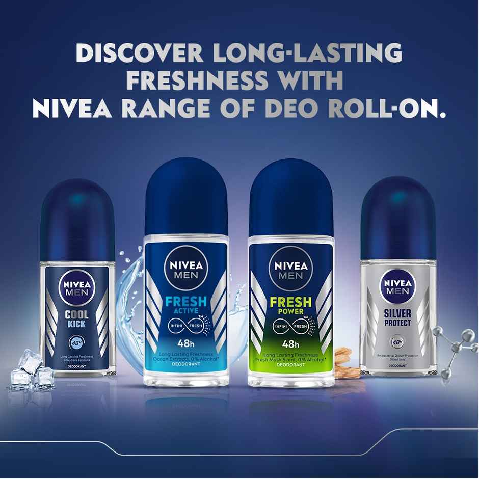 Nivea Protect & Care Deodorant Roll On For Men