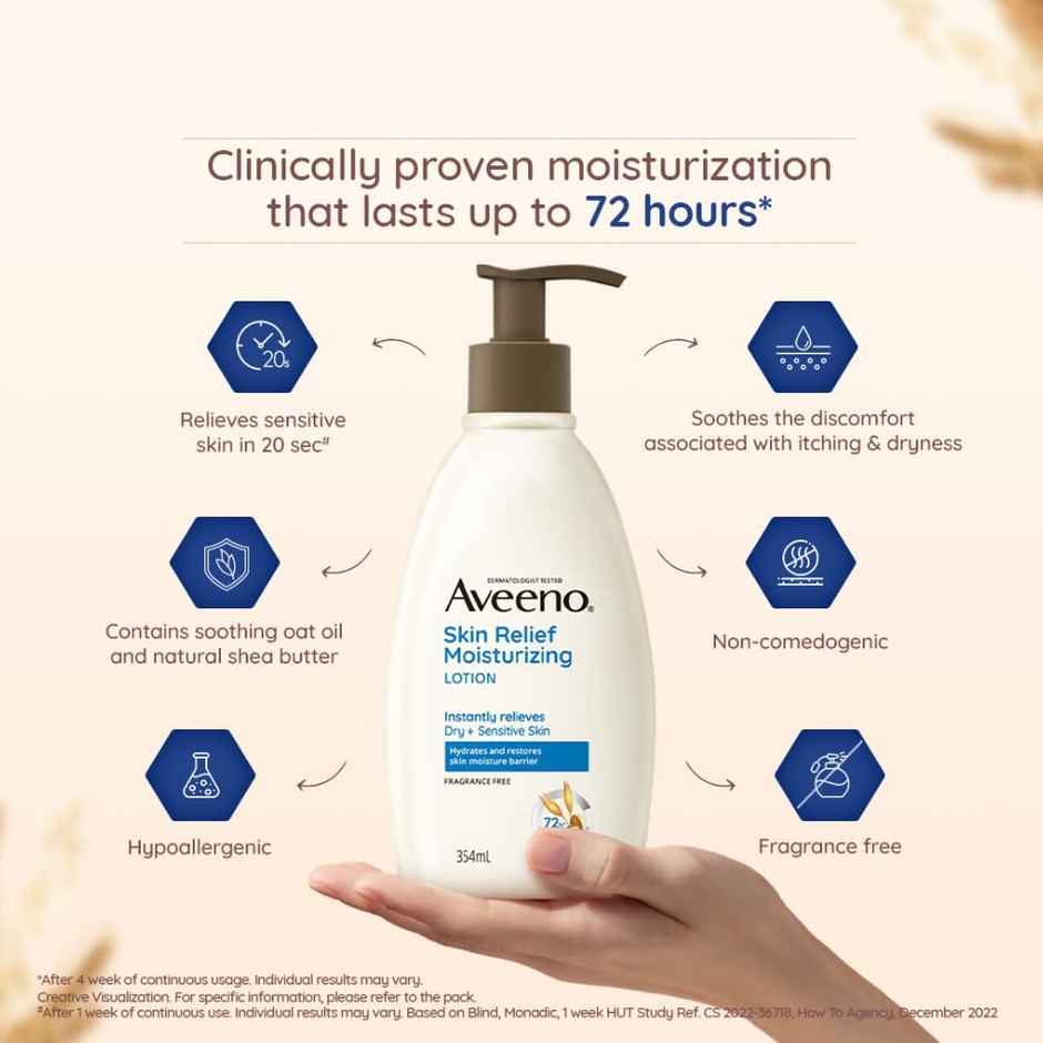 Aveeno Skin Relief Lotion For Sensitive Skin