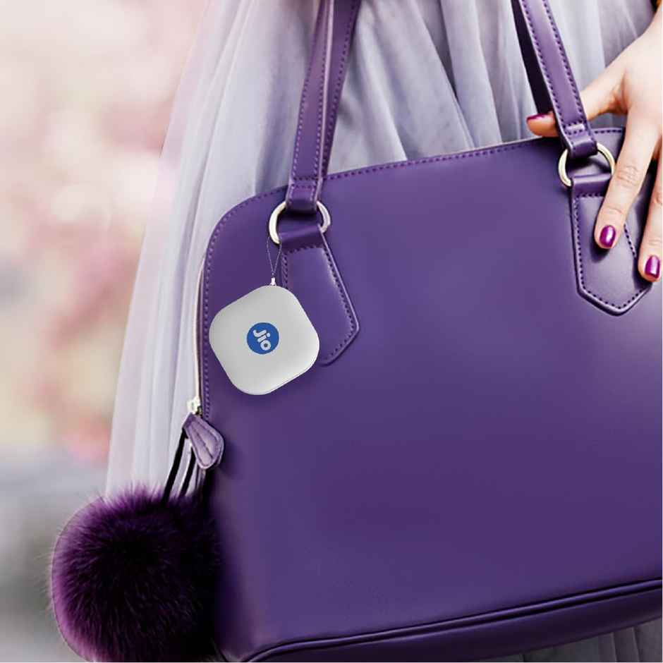 Jiotag Go | Android Iitem Finder | White - Google's Find My Device Network | for Android Only