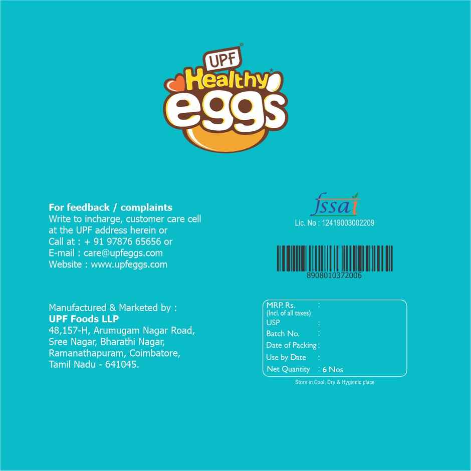 UPF Healthy Eggs White