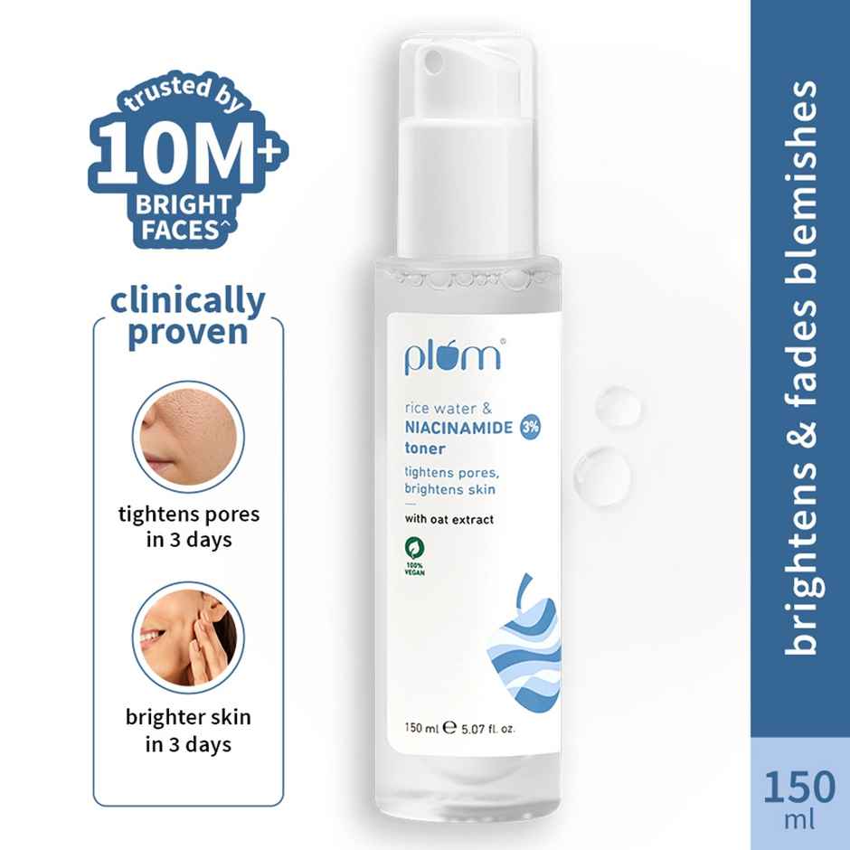 Plum Rice Water & Niacinamide 3% Toner