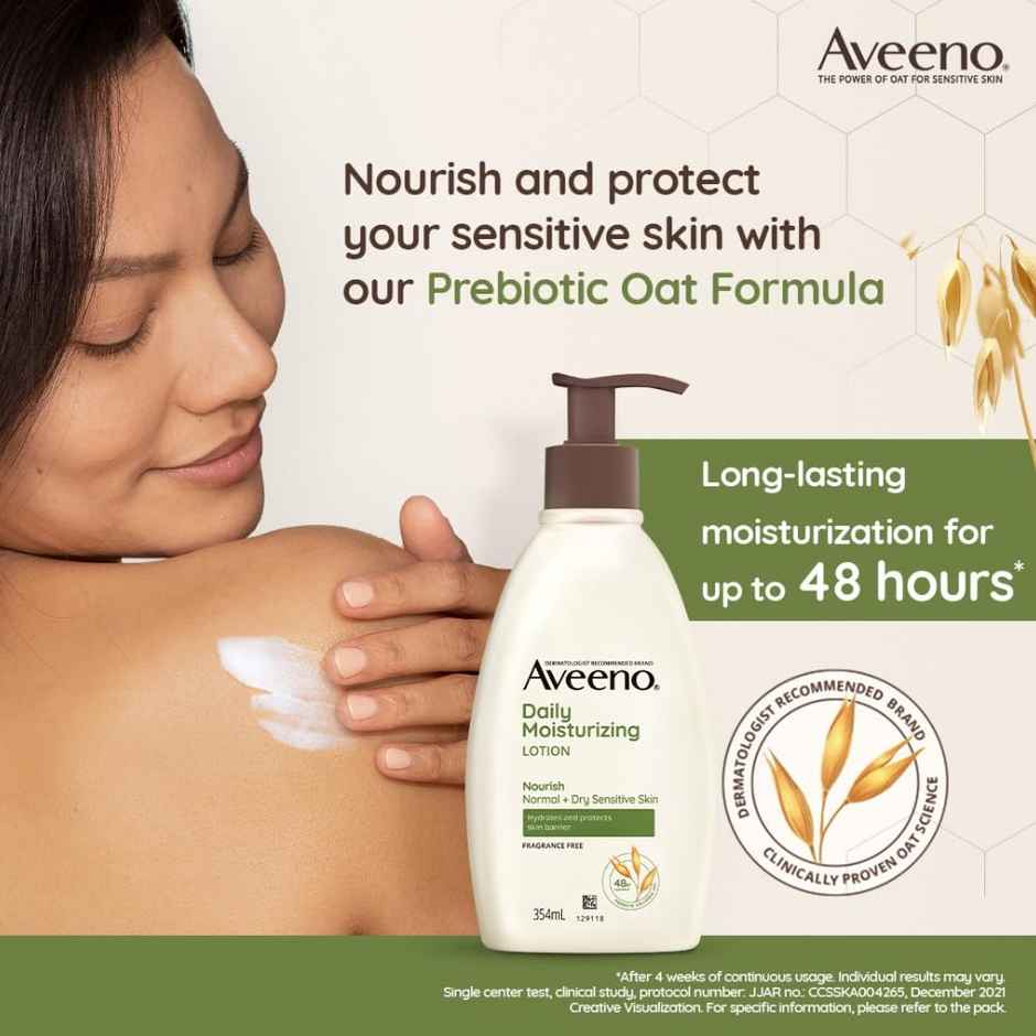 Aveeno Daily Moisturizing Lotion For Normal And Dry Skin