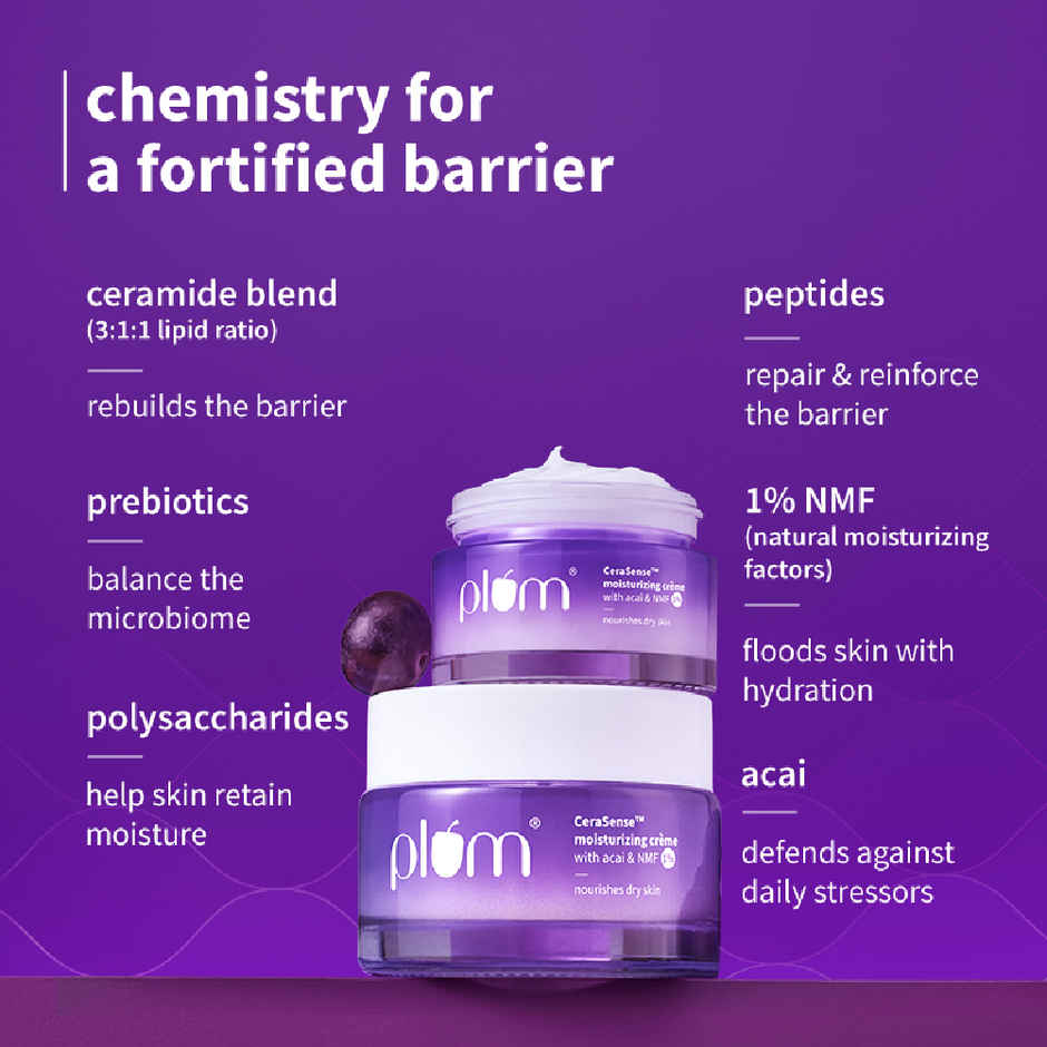 Plum CeraSense Moisturizing Creme with Ceramides & Peptides
