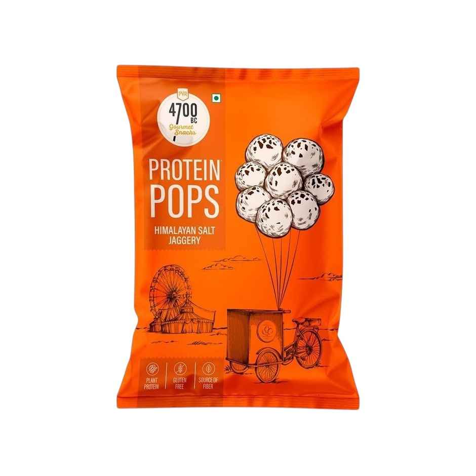 4700BC Protein Pops | Makhana Himalayan Salt Jaggery Pouch