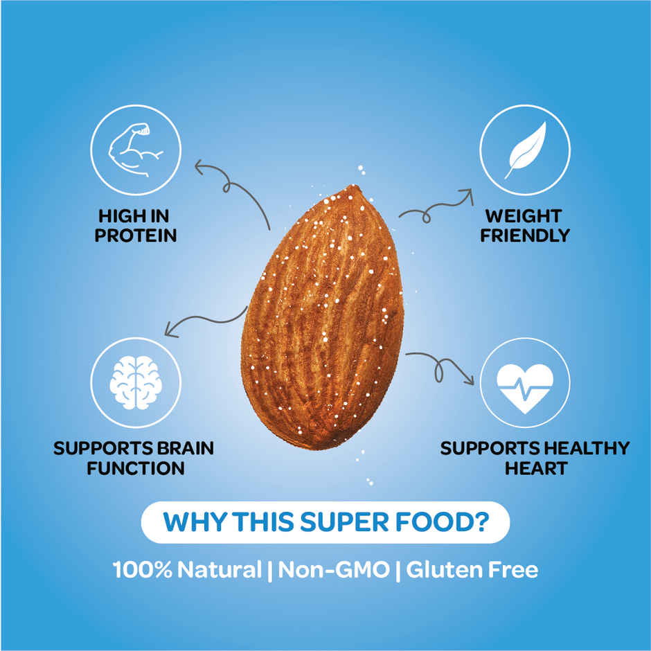 Bazana Premium Roasted & Salted 100% California Almonds