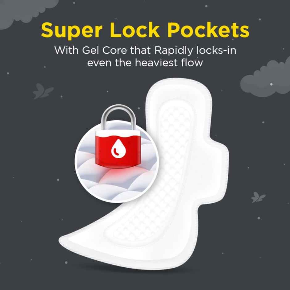 Stayfree Advanced All Night Ultra-Soft Sanitary Pads | XXL | 42 pcs