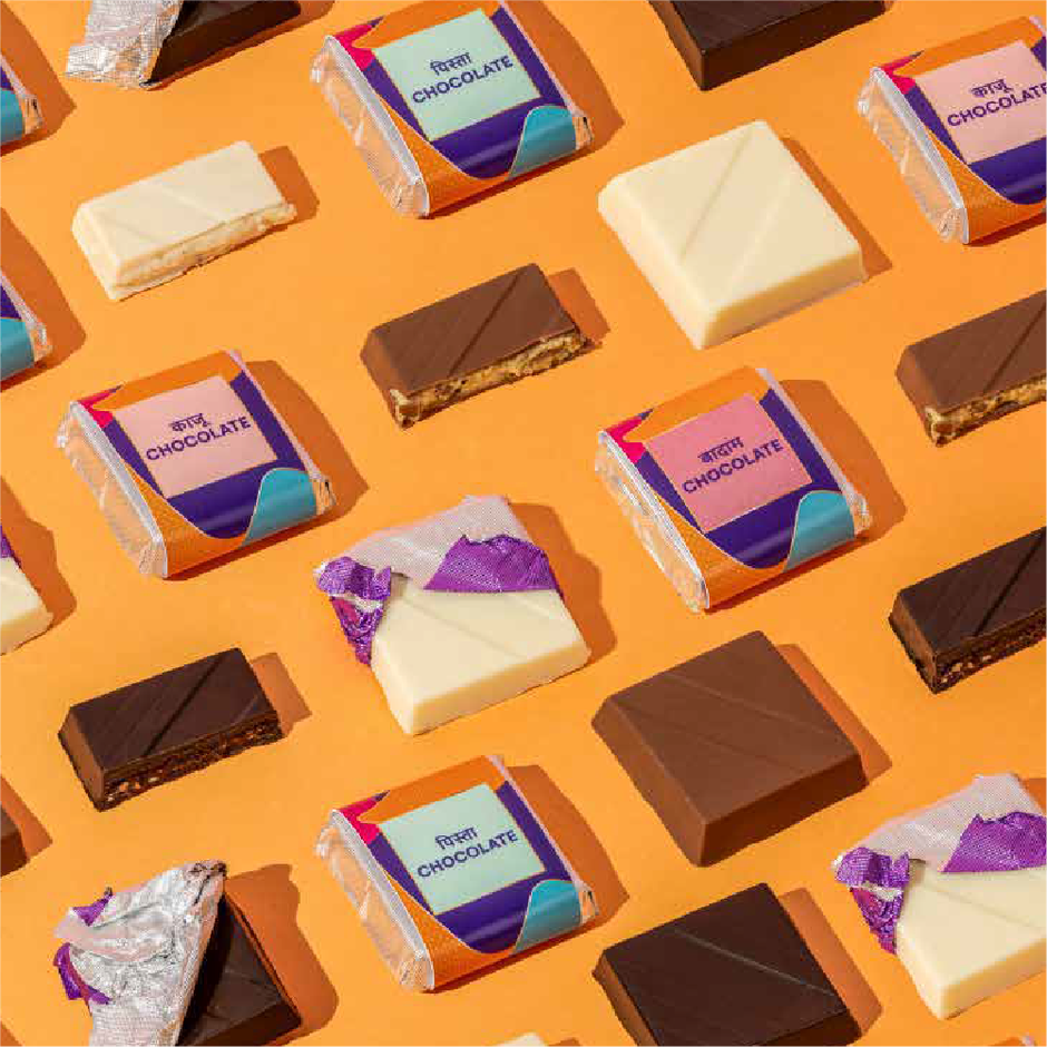 Nova Nova Chocolate Barfi Gift Box Combo