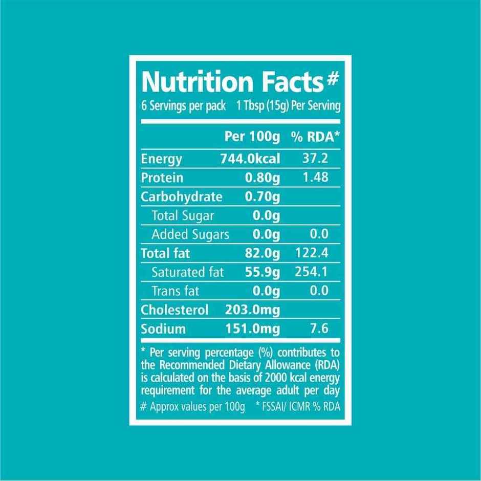 Akshayakalpa Organic Salted Table Butter