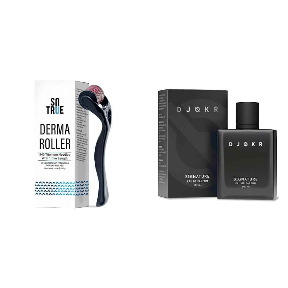 Sotrue Derma Roller For Hair Growth & Collagen Boost + DJOKR Signature EAU DE PARFUME
