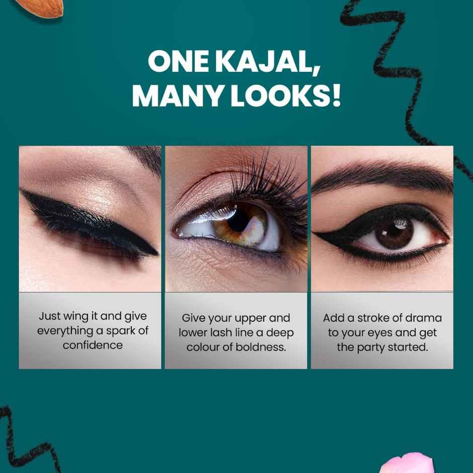 Himalaya Pure Expression Kajal Black | Matte Finish