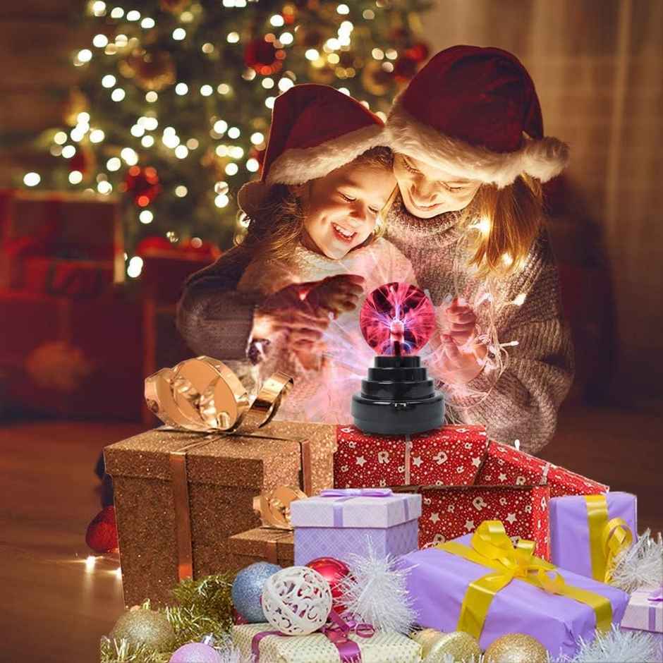 Hashwow Modern Adjustable Rechargeable Led Plasma Table Lamp (Black)