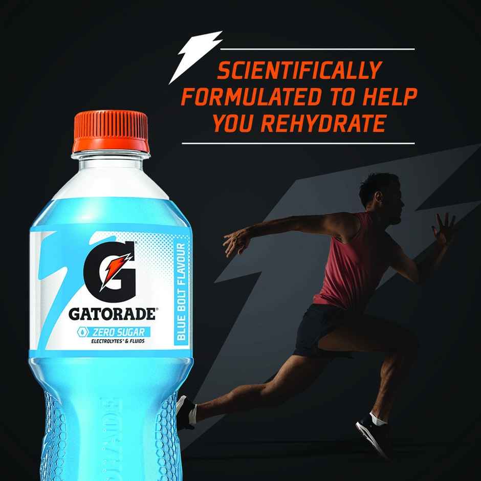 Gatorade Blue Bolt Zero Sugar Energy Drink Combo