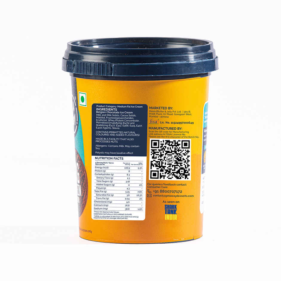 Get-A-Way Belgian Chocolate Tub