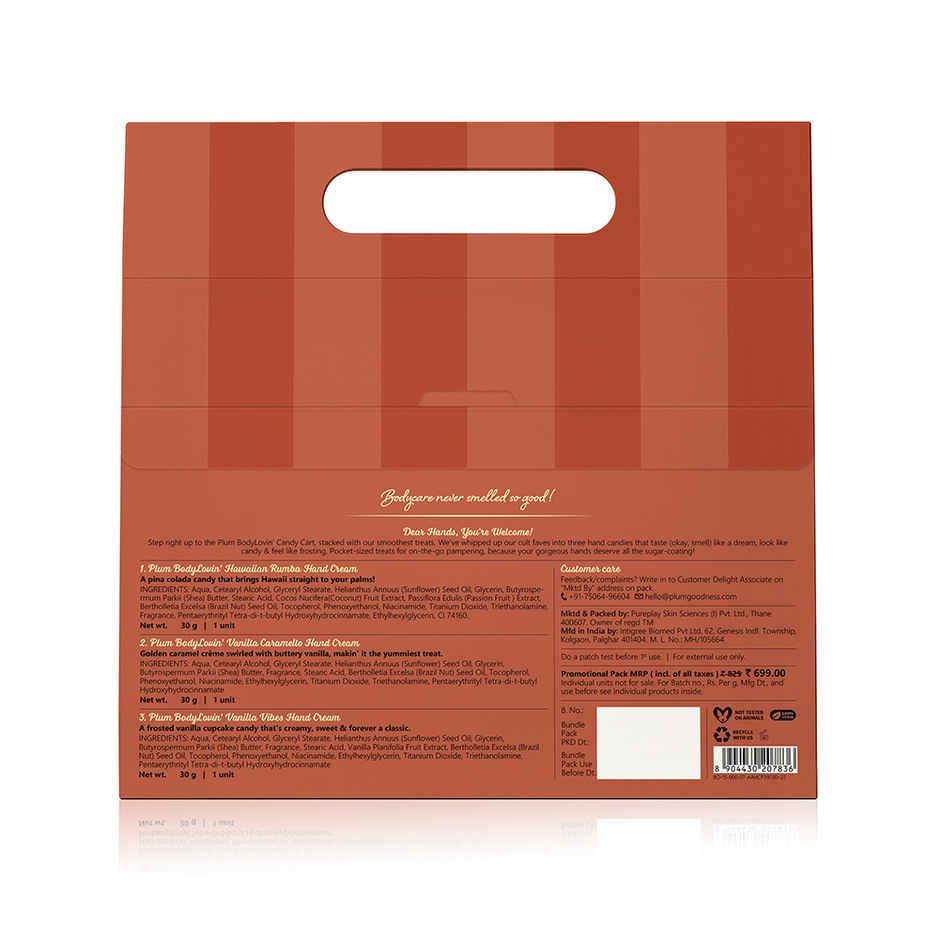 Plum BodyLovin' Candy Cart Hand Cream Gift Set