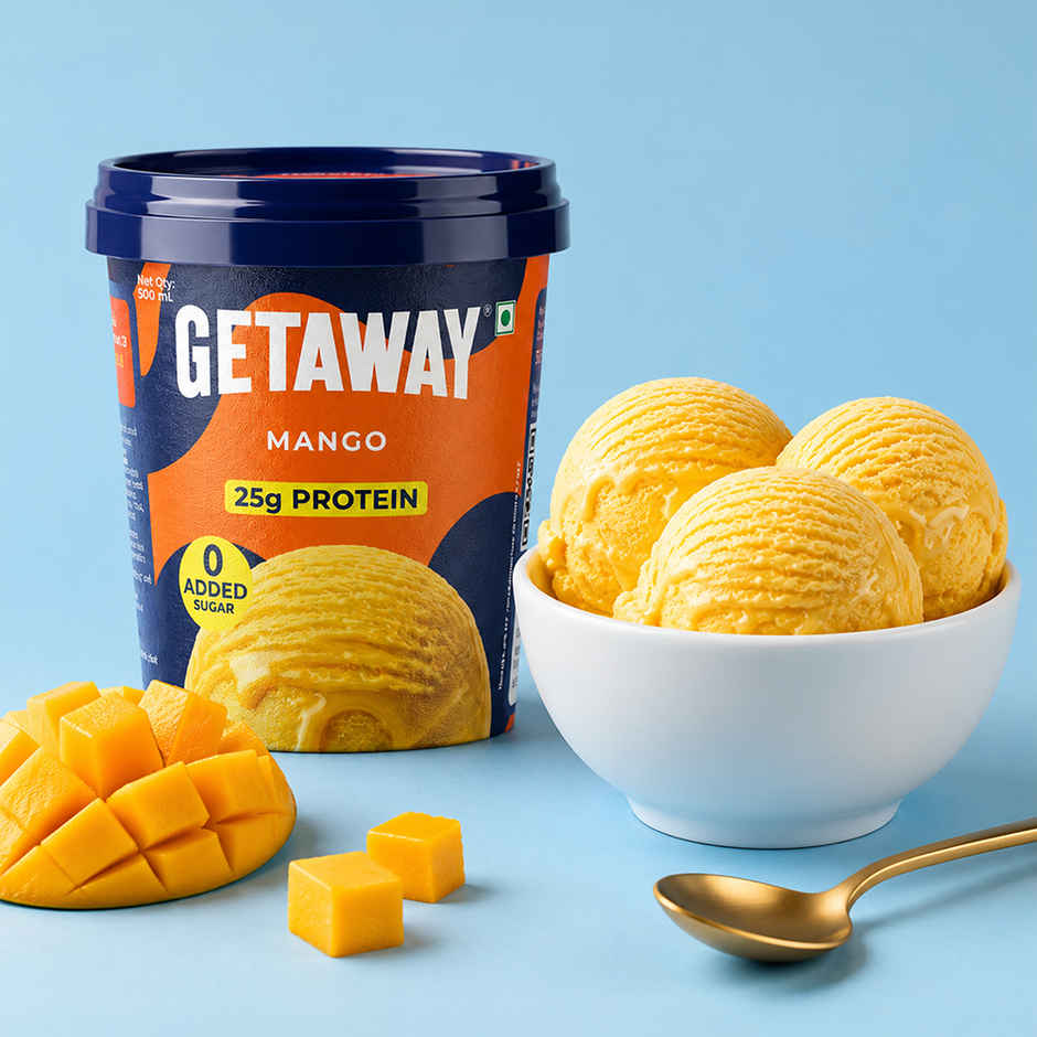 Get-A-Way Mango Ice Cream Tub