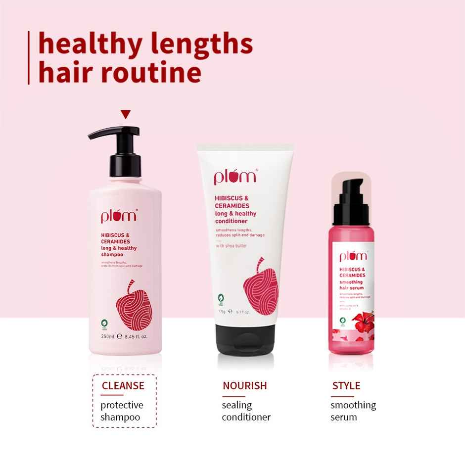 Plum Hibiscus & Ceramides Long & Healthy Shampoo