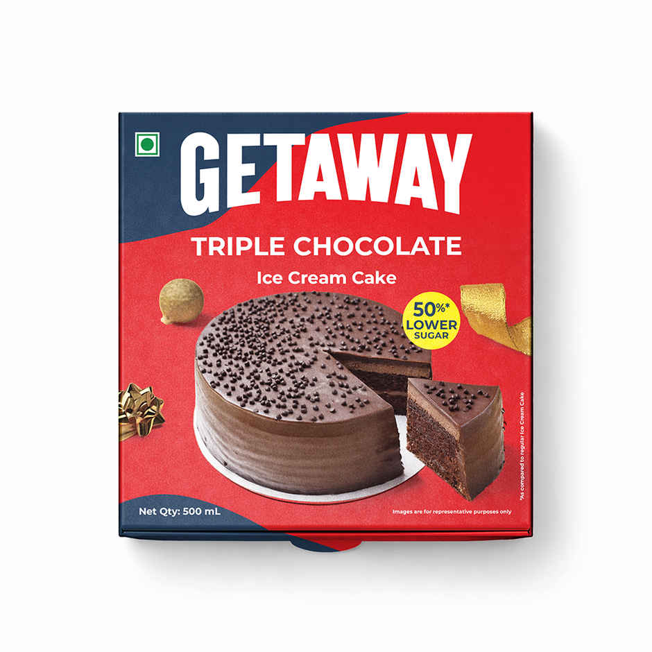 Get-A-Way Triple Chocolate Ice Cream Cake