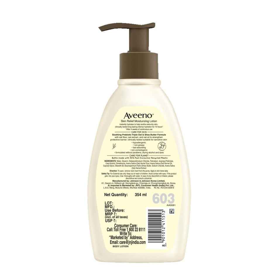 Aveeno Skin Relief Lotion For Sensitive Skin