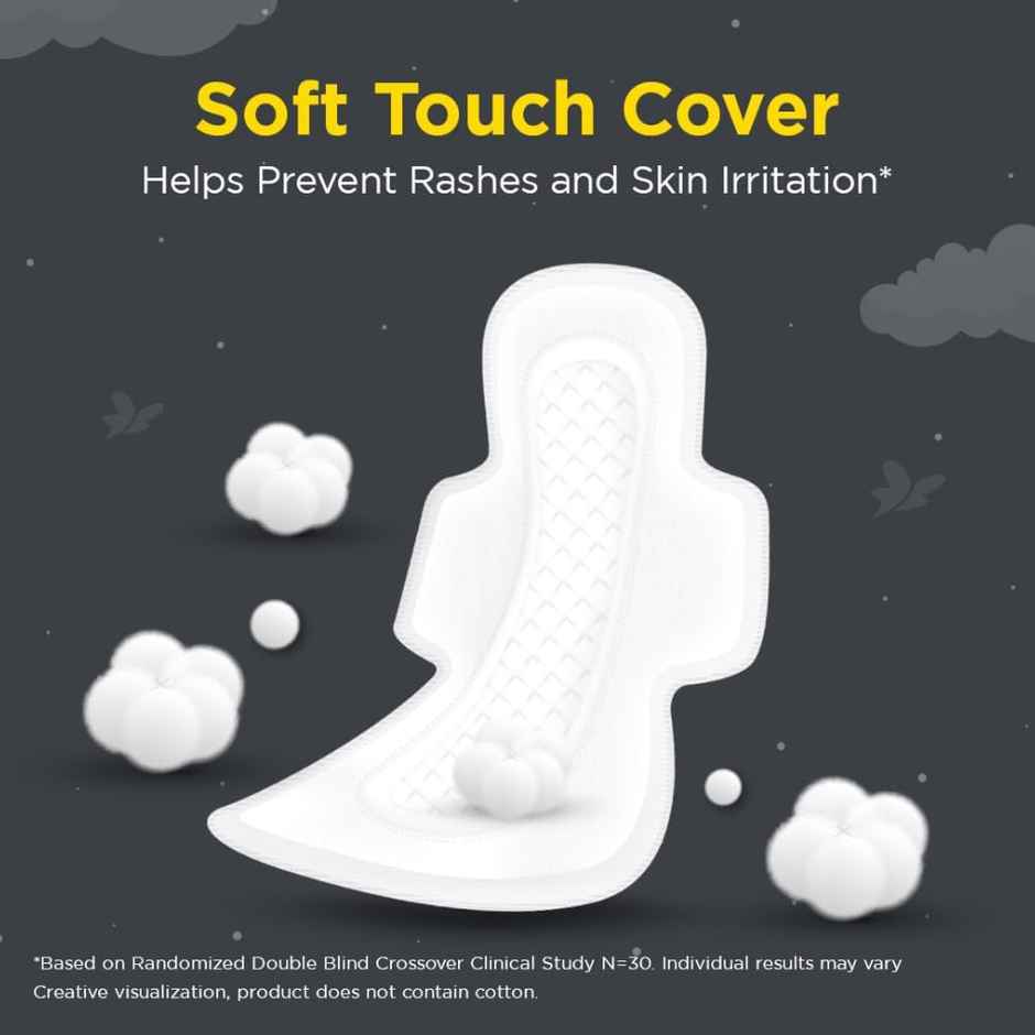 Stayfree Advanced All Night Ultra-Soft Sanitary Pads | XXL | 42 pcs