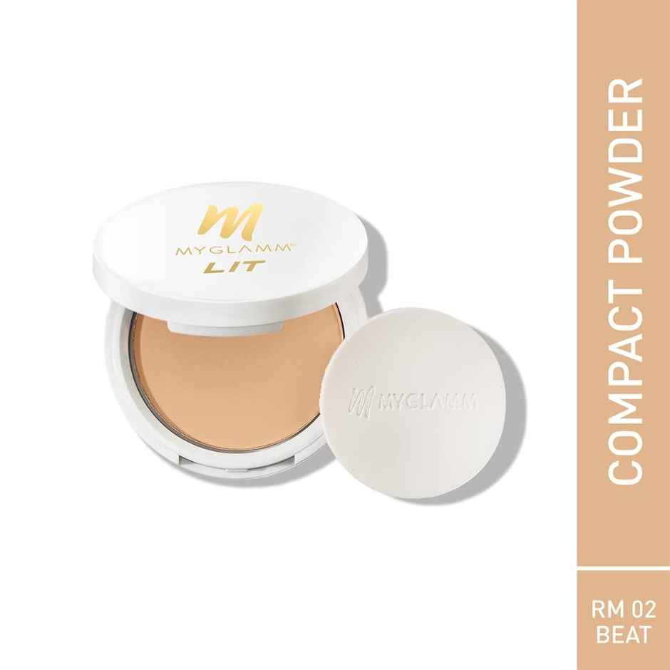 Myglamm Lit Radiant Matte Compact-Beat