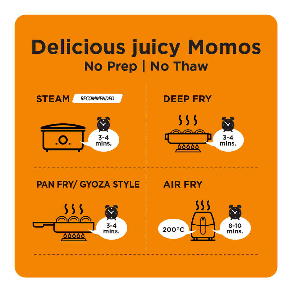 Prasuma Spicy Chicken Momos Combo