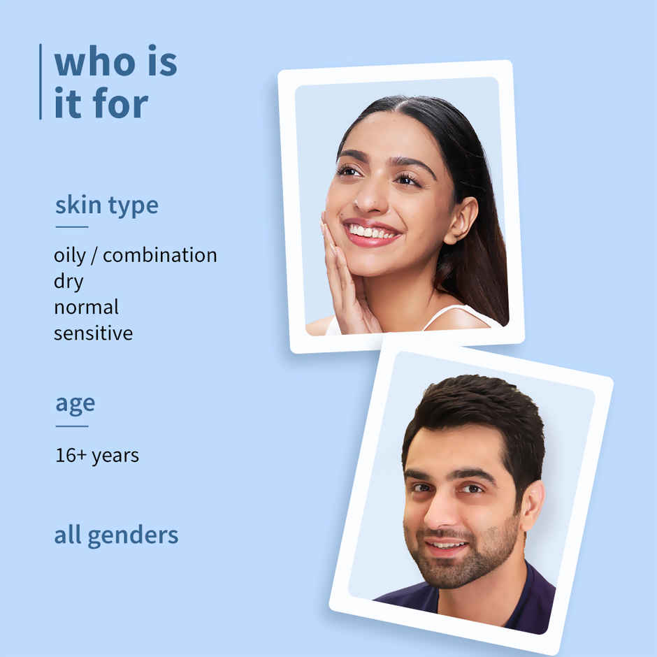 Plum 2% Niacinamide & Rice Water Brightening Moisture Gel Cream | Fades Blemishes