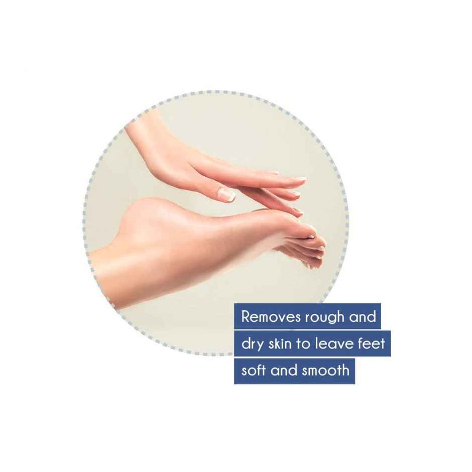 Beautiliss Metal Foot Filer Scrubber For Dead Skin Callus Remover Pedicure Tool