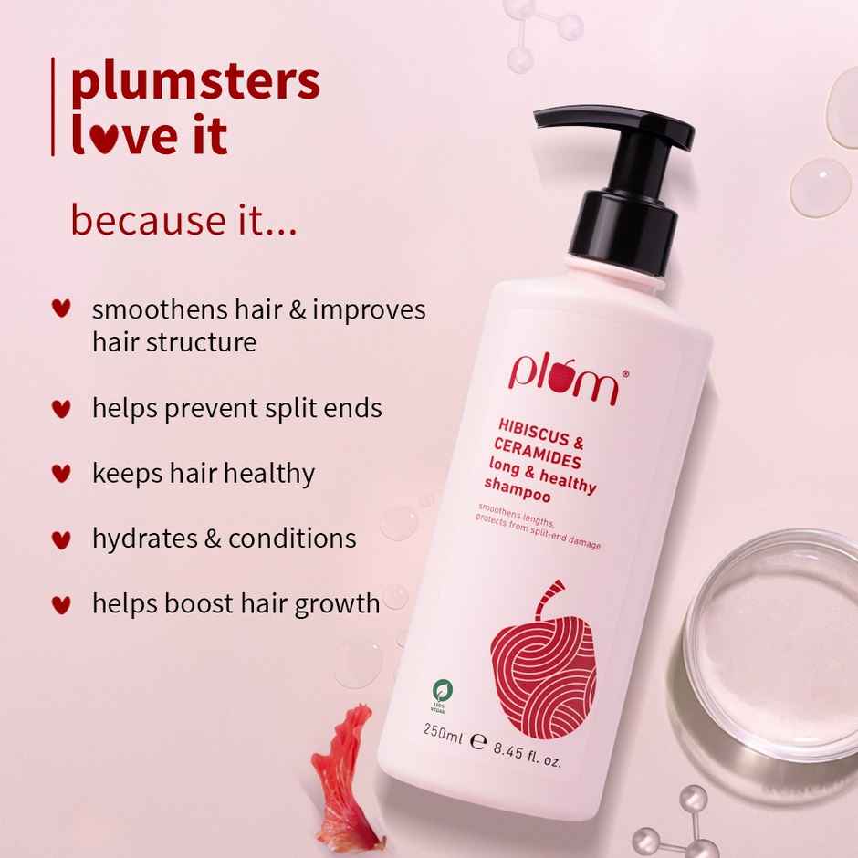 Plum Hibiscus & Ceramides Long & Healthy Shampoo