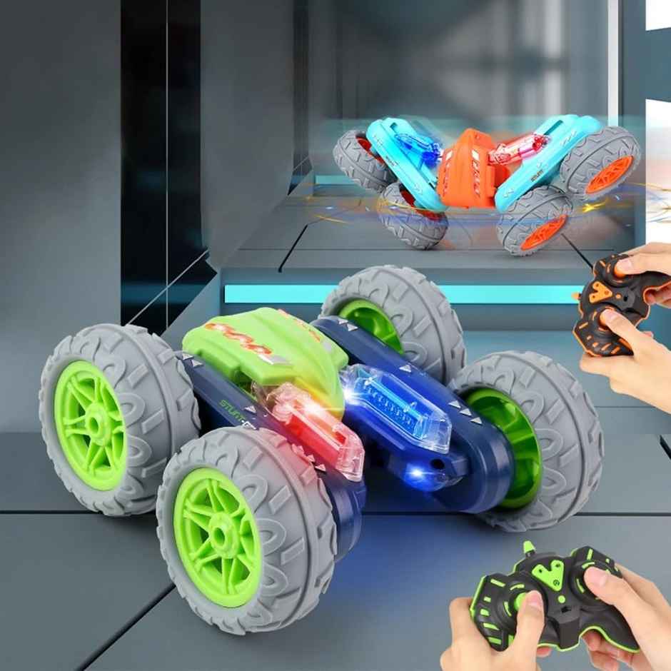 Toyshine Hologram Remote Control Car Stunt Rc Cars 2.4Ghz With Double Sided 360 Flips | Assorted