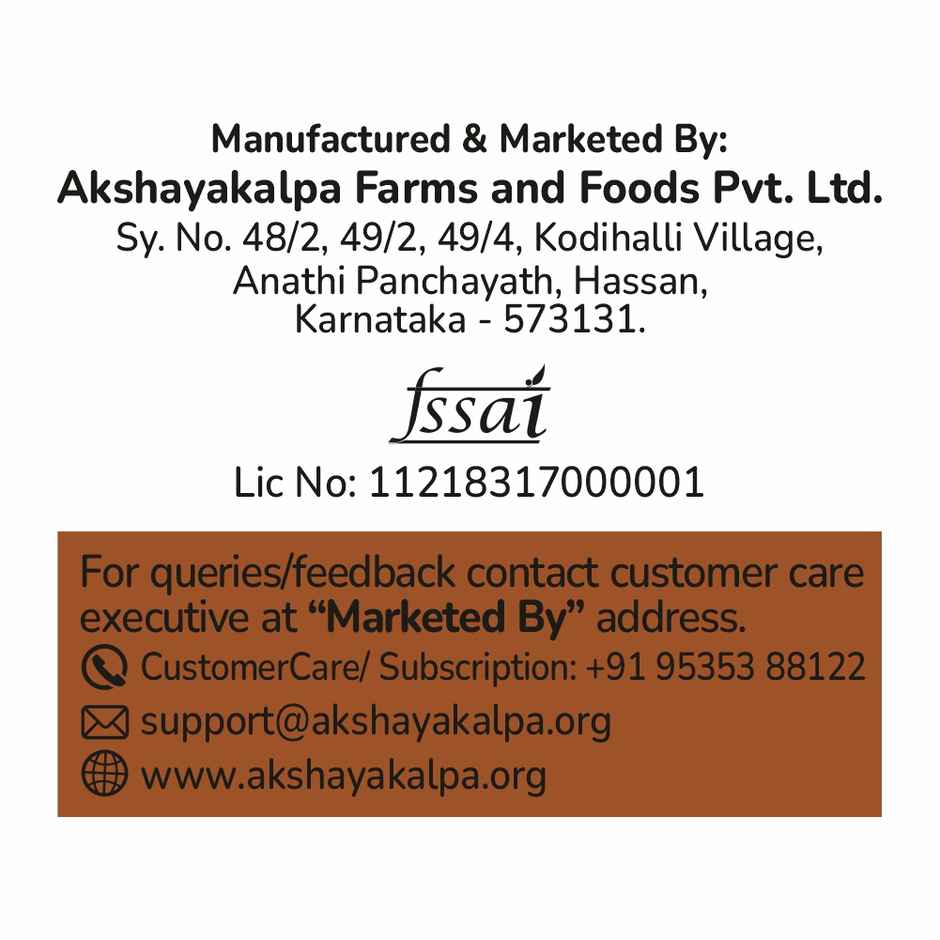 Akshayakalpa Organic Artisanal Aged Cheddar Cheese