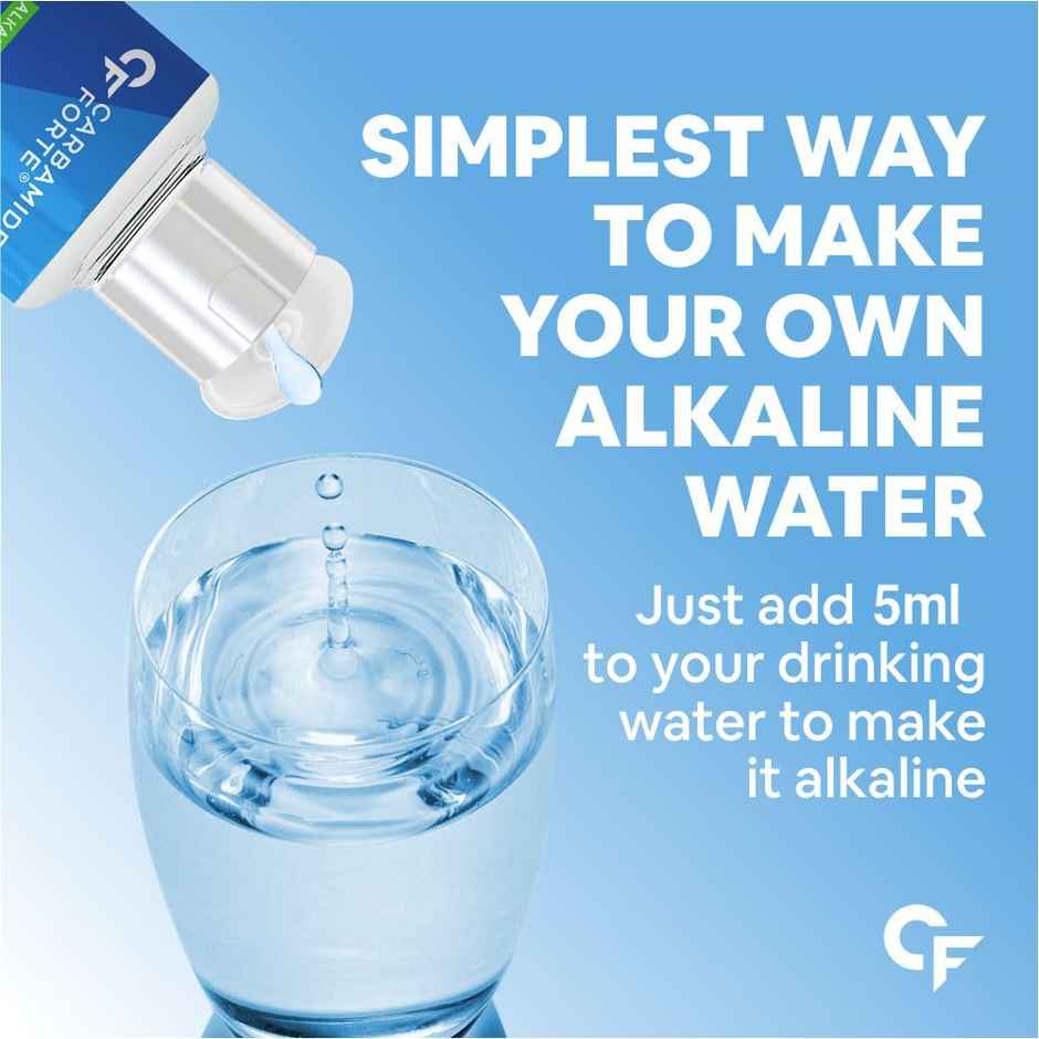 Carbamide Forte Make Your Own Alkaline Water Drops 40 litres of Alkaline Water per Bottle