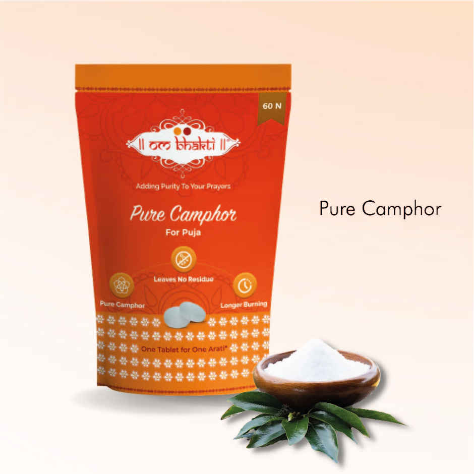 Om Bhakti Pure Camphor