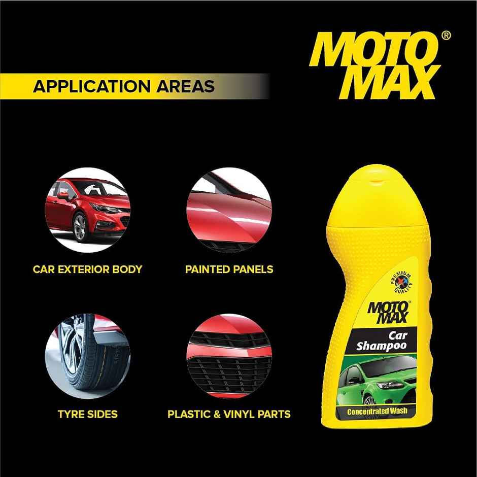 Motomax Bike & Car Shampoo, Washing Liquid - 100 ml