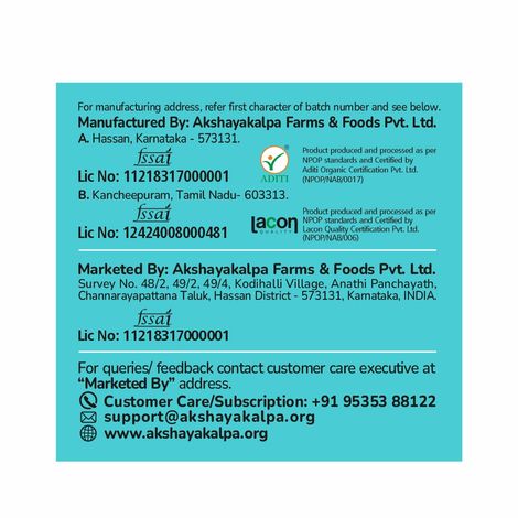 Akshayakalpa Organic Probiotic Curd Pouch(500gms) & Akshayakalpa - Organic Probiotic Buttermilk Spiced(200ml) Combo