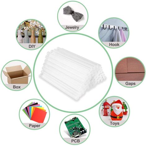 Lumivolt 11mm All Purpose Hot Melt Glue Sticks