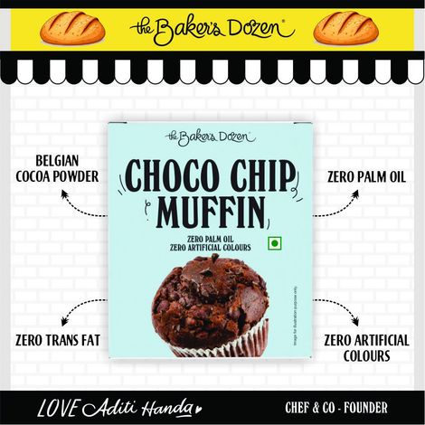 The Baker'S Dozen Choco Chip Muffin