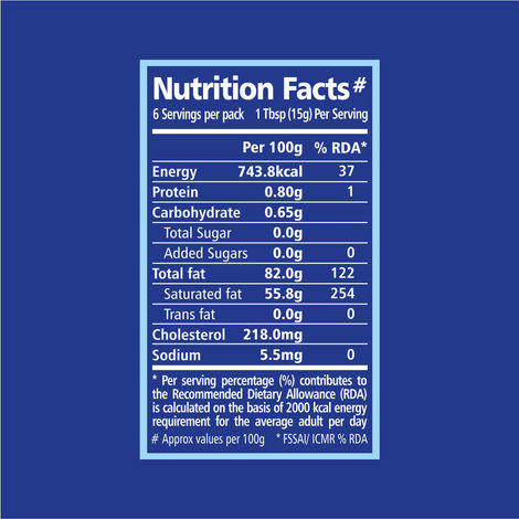 Akshayakalpa Organic Unsalted Cooking Butter