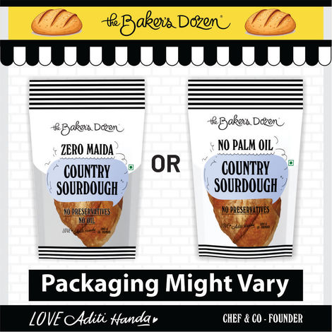 The Baker's Dozen Country Sourdough No Palm Oil No Preservative